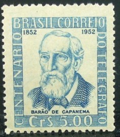 Selo postal comemorativo do Brasil de 1951 - C 279 N