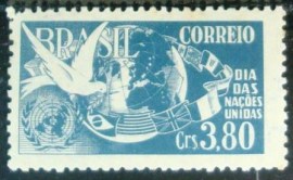 Selo postal comemorativo do Brasil de 1951 - C 286 M