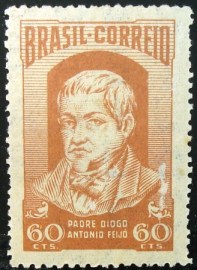 Selo postal comemorativo do Brasil de 1951 - C 288 N