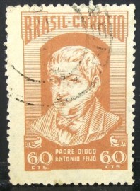 Selo postal comemorativo do Brasil de 1951 - C 288 U