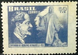 Selo postal comemorativo do Brasil de 1952 - C 289 M