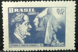 Selo postal comemorativo do Brasil de 1952 - C 289 N