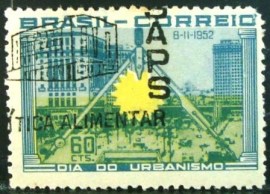 Selo postal Comemorativo do Brasil de 1952 - C 261 NCC