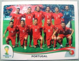 Figurinha 508 - Seleção de Portugal 2014