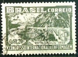 Selo posttal Comemorativo do Brasil de 1953 - C 301 U