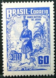 Selo posttal Comemorativo do Brasil de 1953 - C 305 N