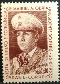 Selo posttal Comemorativo do Brasil de 1953 - C 306 N