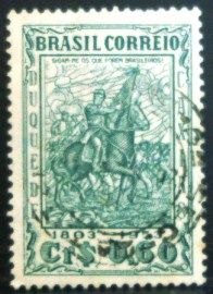Selo posttal Comemorativo do Brasil de 1953 - C 307 U