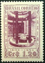 Selo posttal Comemorativo do Brasil de 1953 - C 308 N
