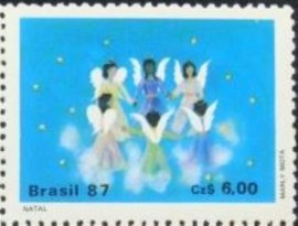Selo postal COMEMORATIVO do Brasil de 1986 - C 1568 M