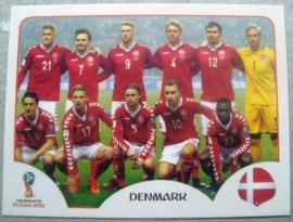 Figurinha nº 233- Copa da Russia 2018 - Seleção da Dinamarca