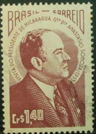 Selo posttal Comemorativo do Brasil de 1953 - C 314 U