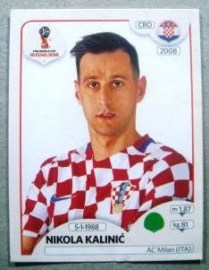 Figurinha nº 329 - Seleção da Croácia - Nikola Kalinic