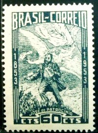 Selo posttal Comemorativo do Brasil de 1953 - C 316 N