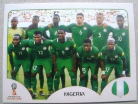 Figurinha nº 333- Copa da Russia 2018 - Seleção da Nigéria
