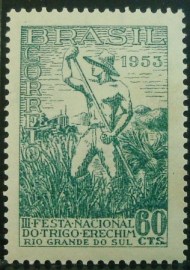 Selo posttal Comemorativo do Brasil de 1953 - C 322