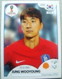 Figurinha nº 506 - Copa do Mundo Fifa 2018 -  Jung Woo-young