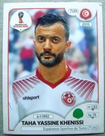Figurinha nº 568 - Copa do Mundo Fifa 2018 - Taha Yassine Khenissi