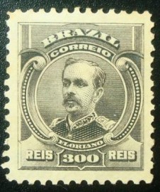 Selo postal do Brasil de 1906 Floriano Peixoto - 141