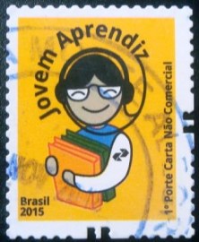 Selo postal do Brasil de 2015 Jovem Aprendiz