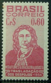 Selo postal Comemorativo do Brasil de 1954 - C 351