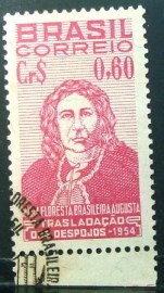 Selo postal Comemorativo do Brasil de 1954 - C 351 NCC