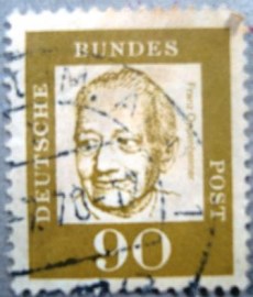 Selo postal da Alemanha de 1964 Franz Oppenheimer - 360 Uy