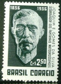 Selo postal Comemorativo do Brasil de 1957 - C 385 M