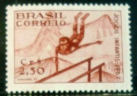 Selo postal Comemorativo do Brasil de 1957 - C 388 N
