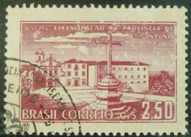 Selo postal Comemorativo do Brasil de 1957 - C 391 MCC