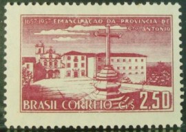 Selo postal Comemorativo do Brasil de 1957 - C 391 N