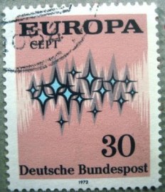 Selo postal da Alemanha de 1972 Symbol - 1090 U