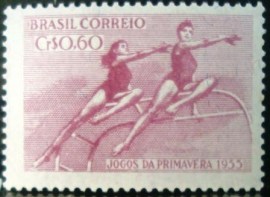 Selo postal comemorativo do Brasil de 1955 - C  368 M