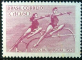 Selo postal comemorativo do Brasil de 1955 - C  368 N