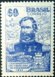 Selo postal comemorativo do Brasil de 1955 - C  372 M