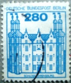 Selo postal da Alemanha de 1982 Ahrensburg Castle - 975 U