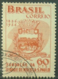 Selo postal comemorativo do Brasil de 1956 - C  375 NMCC