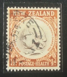 Selo postal da Nova Zelândia Health Stamps 195