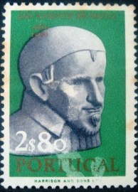 Selo postal de Portugal de 1963 St. Vincent de Paul 2,80