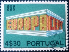 Selo postal de Portugal de 1969 Europa (C.E.P.T.) - 1040 U