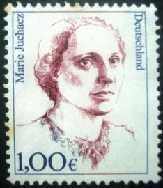 Selo postal da Alemanha de 2003 Women in German History 2187 U