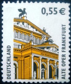 Selo postal da Alemanha de 2002 Old Opera Frankfurt - 2204 N