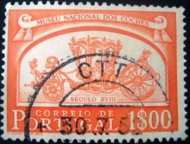 Selo postal de Portugal de 1952 Coach of Joses I - 743 U