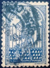 Selo postal de Portugal de 1931 Nuno Pereira 1$25 - 538 U