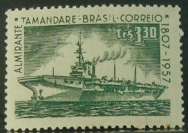 Selo postal de 1958 Almirante Tamandaré