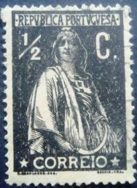 Selo postal de Portugal de 1912 - Ceres½ - 228 U