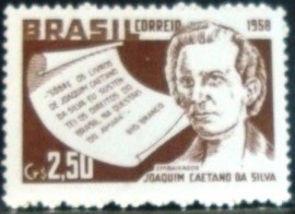 Selo postal Comemorativo do Brasil de 1958 - C 420 M