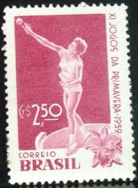 Selo postal de 1959 Jogos da Primavera
