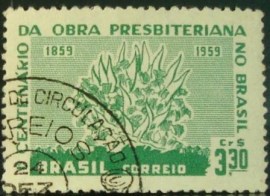 Selo postal de 1959 Obra Presbiteriana - C 444 M1D