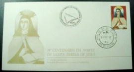 Envelope FDC Oficial de 1982 Bacilo de Koch RJ
